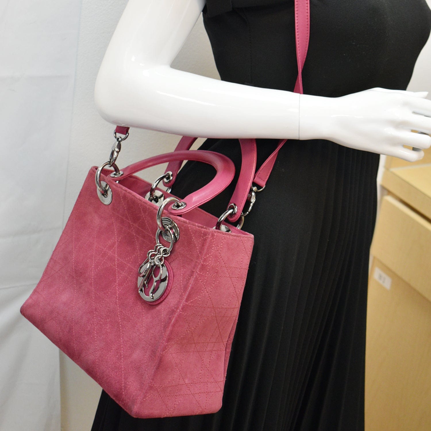 Christian Dior Lady Dior Womens Shoulder Bag