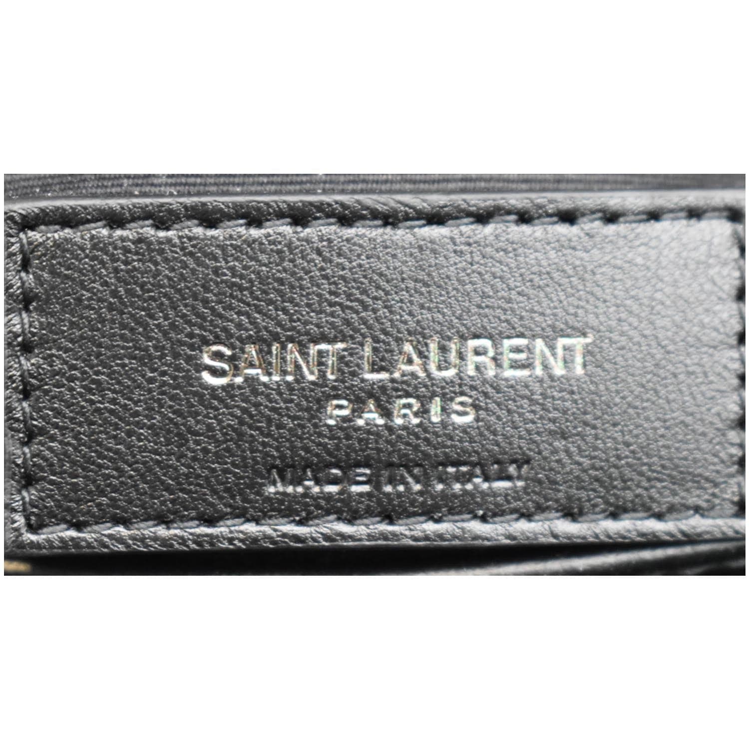 YSL SAINT LAURENT Toy Loulou Matelassé Leather Crossbody Bag Black  $1,350.00 - PicClick