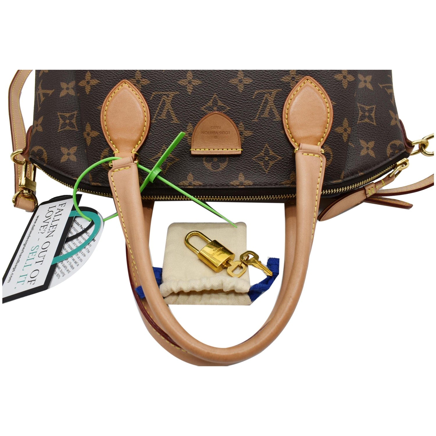 Louis Vuitton Monogram Rivoli MM 2way Bowler Bag 4LK0222 For Sale at 1stDibs