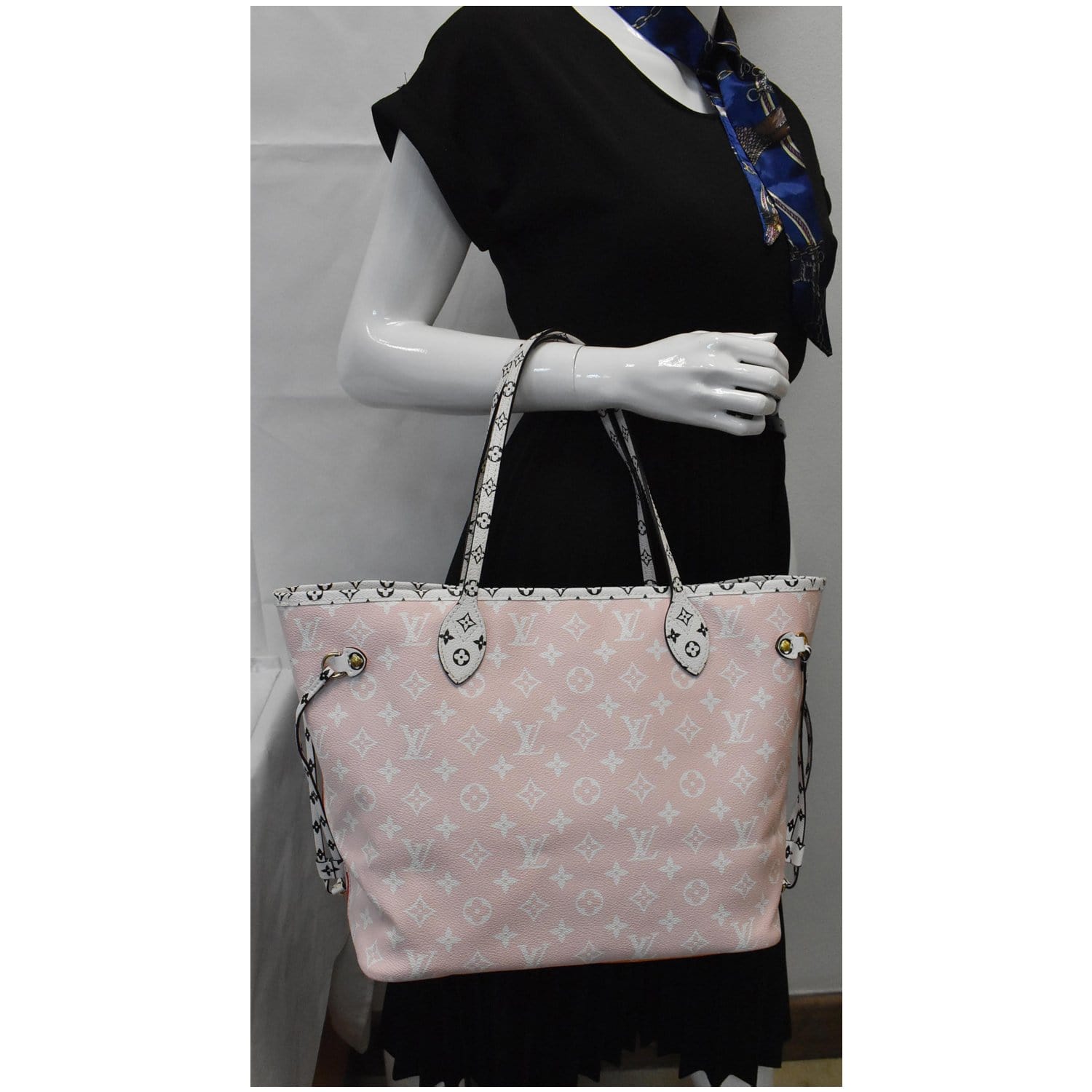Louis Vuitton Limited Edition Light Pink Monogram Giant Canvas By