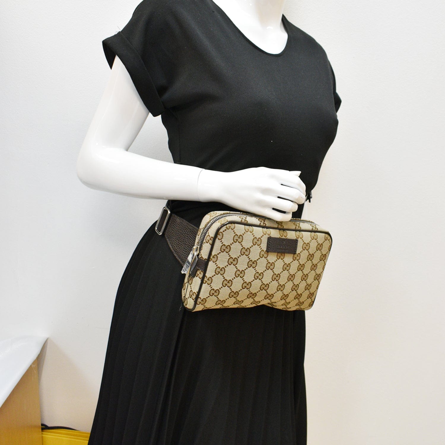 Gucci GG Canvas Belt Bag - Neutrals Waist Bags, Handbags