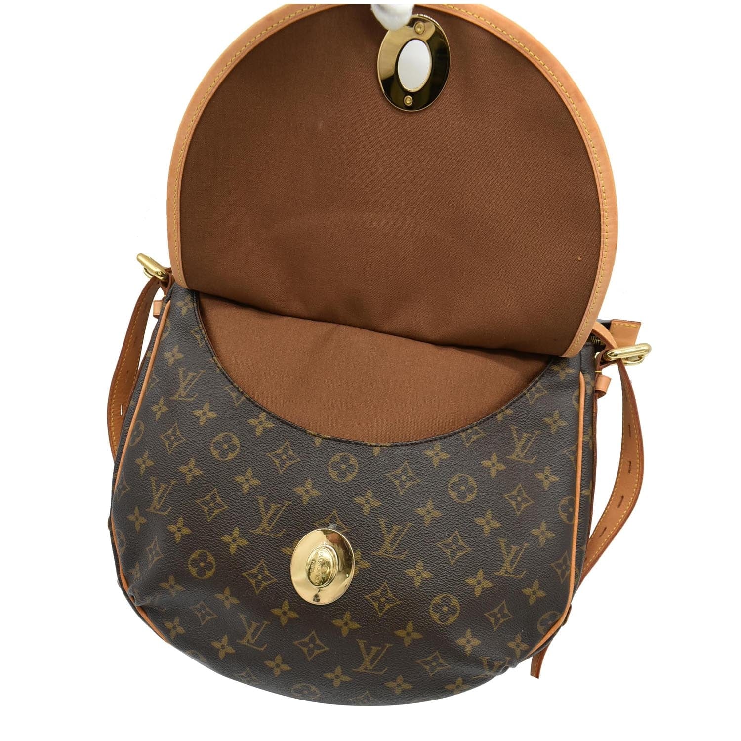 Louis Vuitton Tulum Canvas Shoulder Bag (pre-owned) in Brown