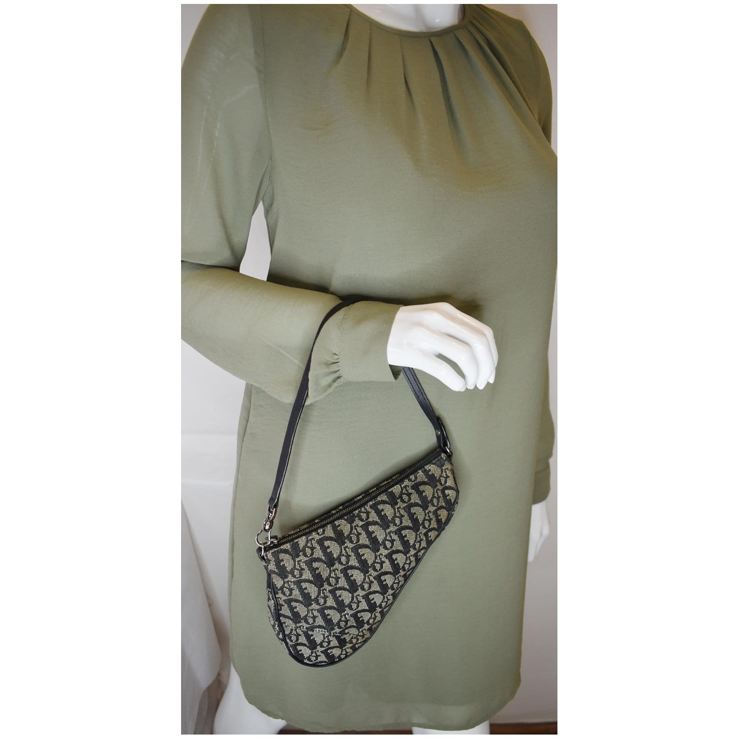 Christian Dior Mini Saddle Bag - Black Shoulder Bags, Handbags