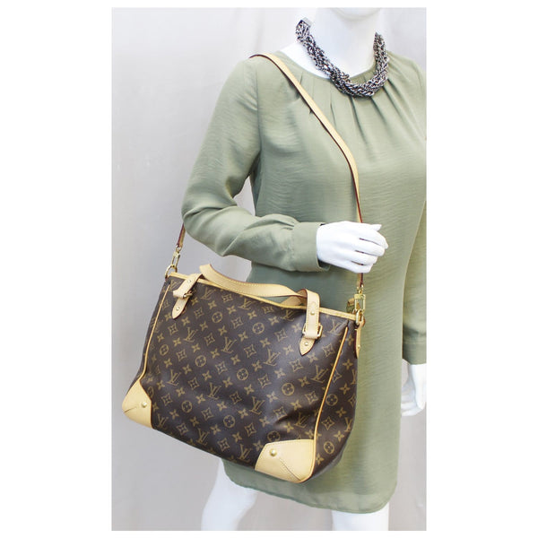 LOUIS VUITTON Estrela MM Monogram Canvas Shoulder Bag-US