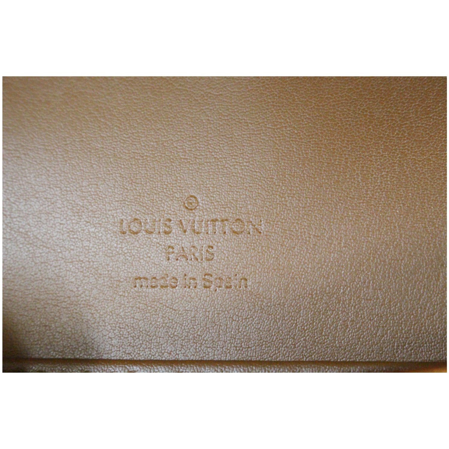 Louis Vuitton Bronze Monogram Vernis Copper Thompson Street Flap