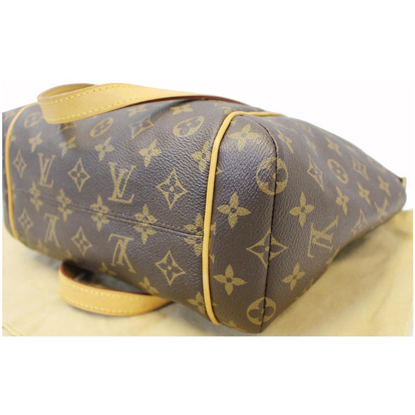 LOUIS VUITTON Totally PM Monogram Canvas Shoulder Bag Brown