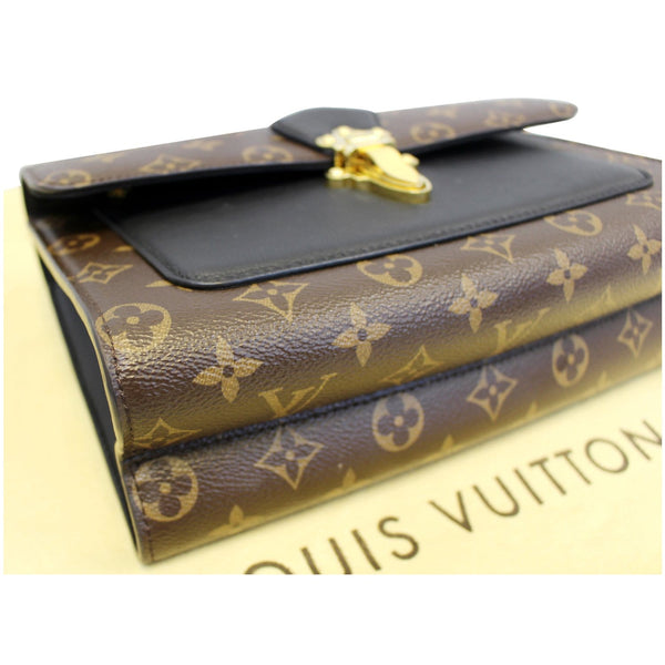 LOUIS VUITTON Victoire Monogram Canvas Shoulder Crossbody Bag Noir-US