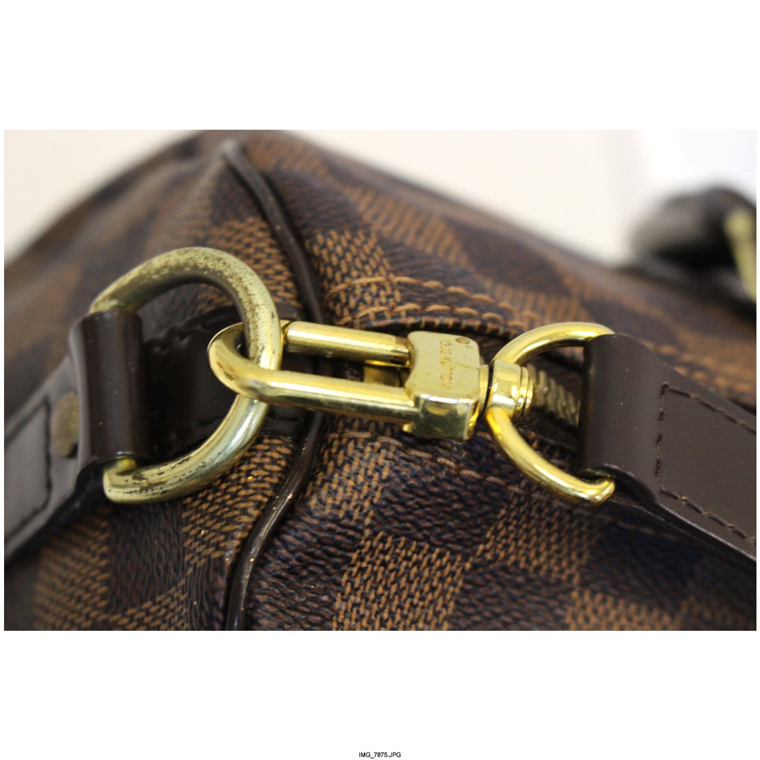 Speedy bandoulière leather handbag Louis Vuitton Black in Leather - 31986605