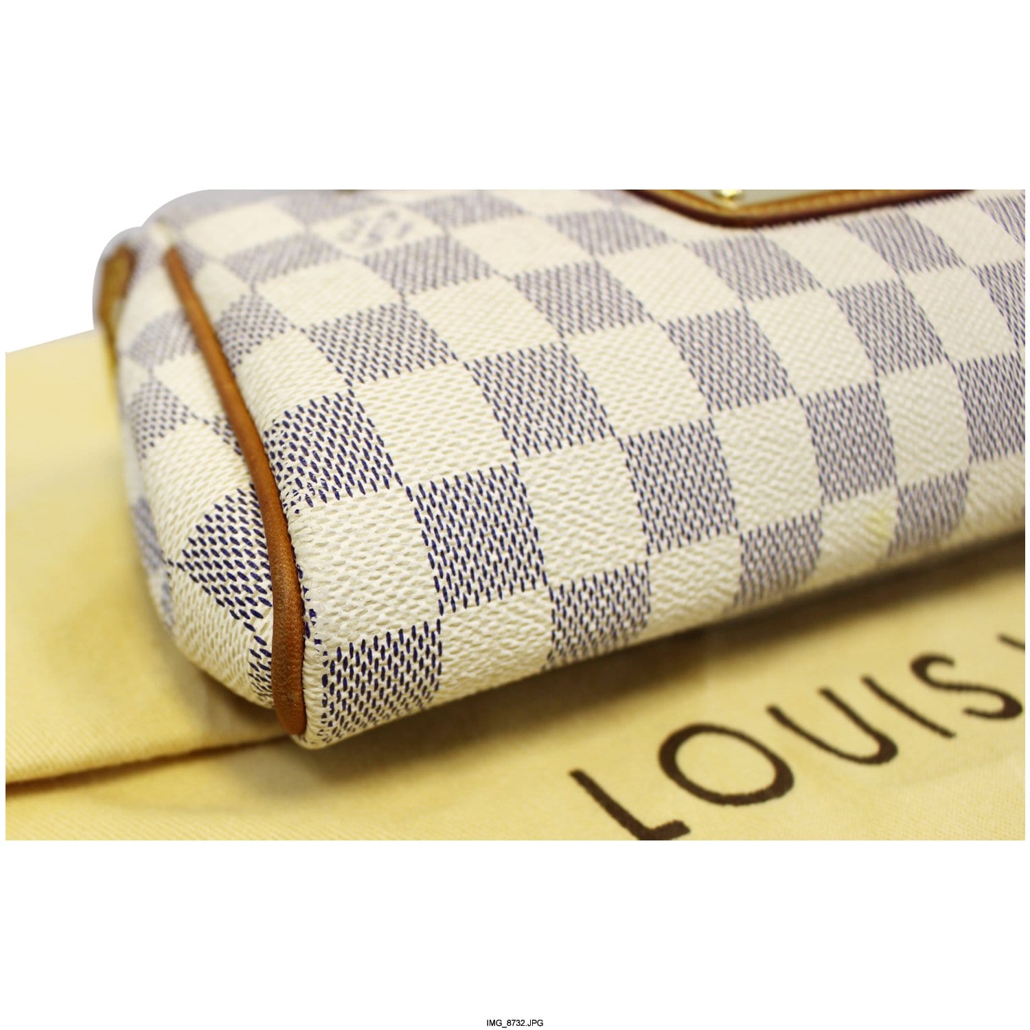 Louis Vuitton Damier Azur Eva Clutch - modaselle