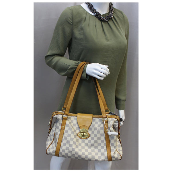 LOUIS VUITTON Stresa PM Damier Azur Shoulder Bag-US