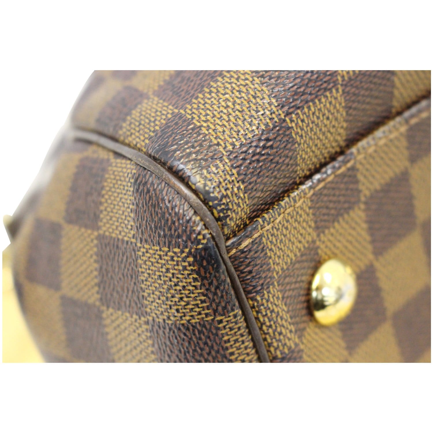 Louis Vuitton Trevi Handbag Damier PM Brown 221769205