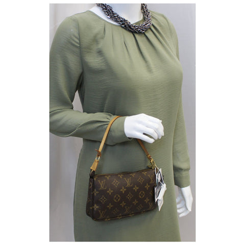 LOUIS VUITTON Monogram Canvas Pochette Accessoires Pouch Bag-US