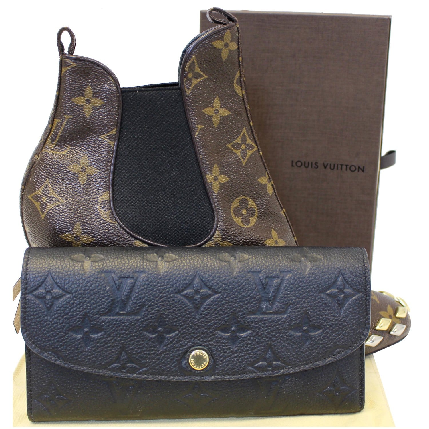 Emilie Wallet Monogram Empreinte Leather - Women - Small Leather Goods