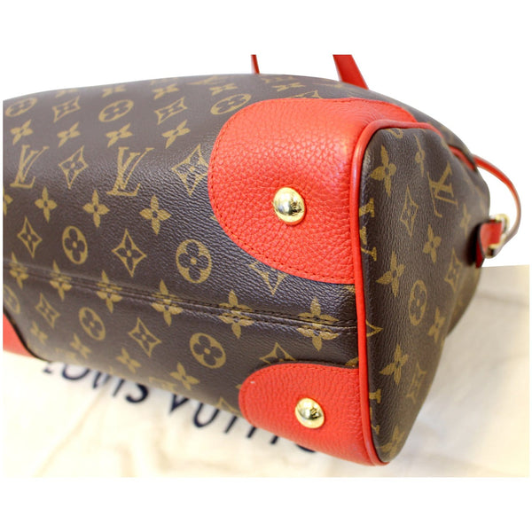 LOUIS VUITTON Monogram Retiro NM Coquelicot Shoulder Bag-US