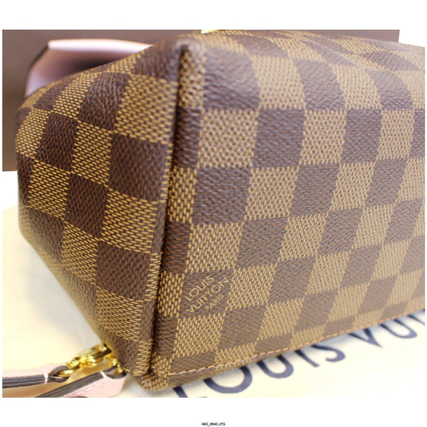 LOUIS VUITTON Clapton Damier Ebene Backpack Bag Magnolia-US