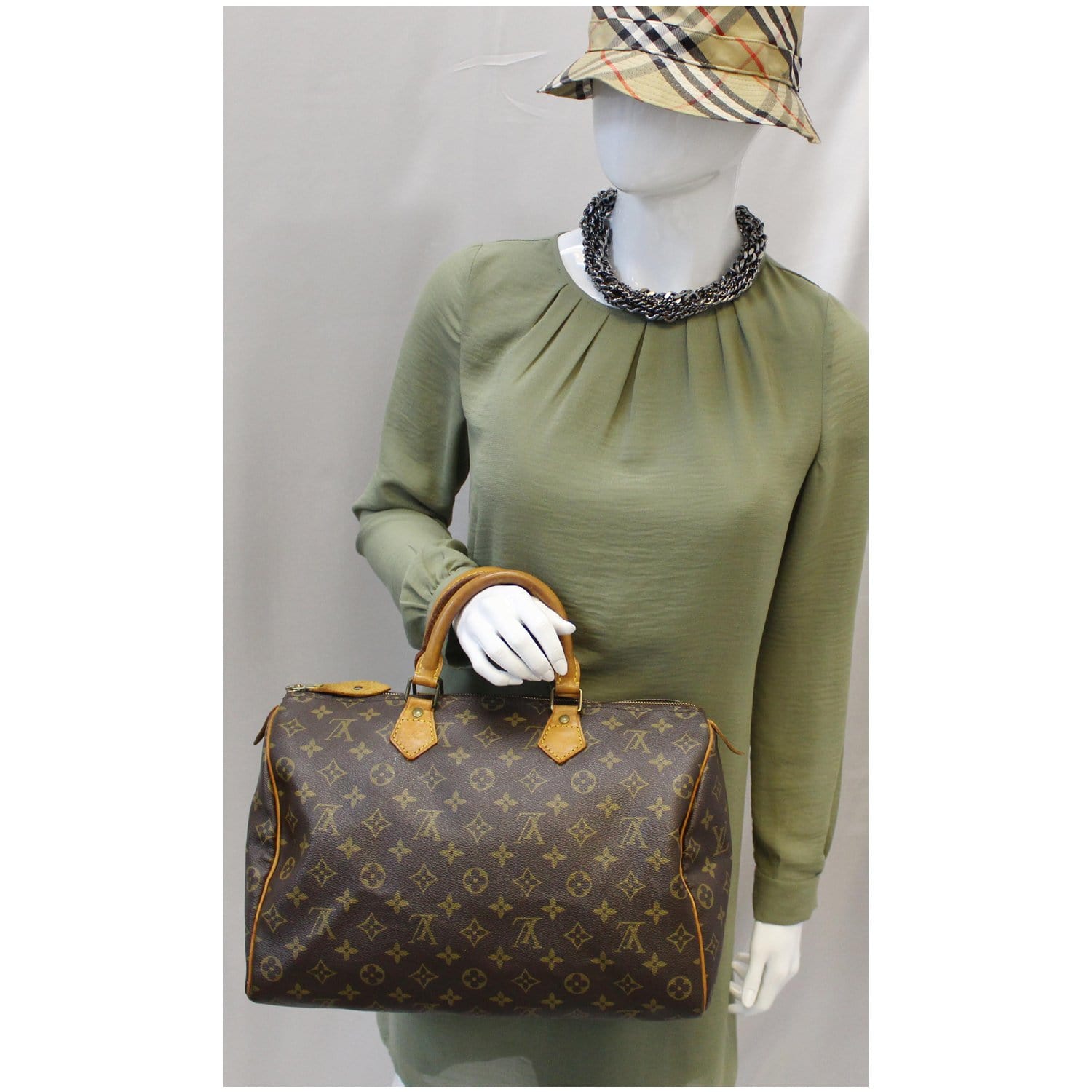 Louis Vuitton Monogramouflage Speedy 35 - Green Handle Bags