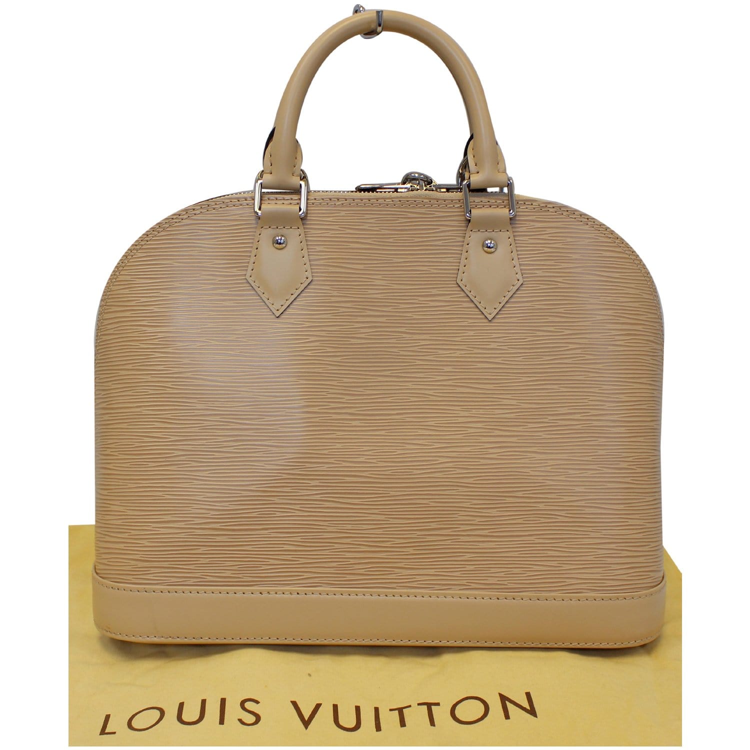 Louis Vuitton Sac Noé Petit shoulder strap Beige Leather ref