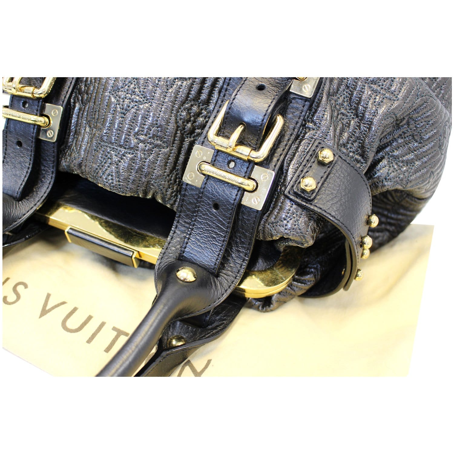 Louis Vuitton - Motard Monogram Embroidered Leather Pochette