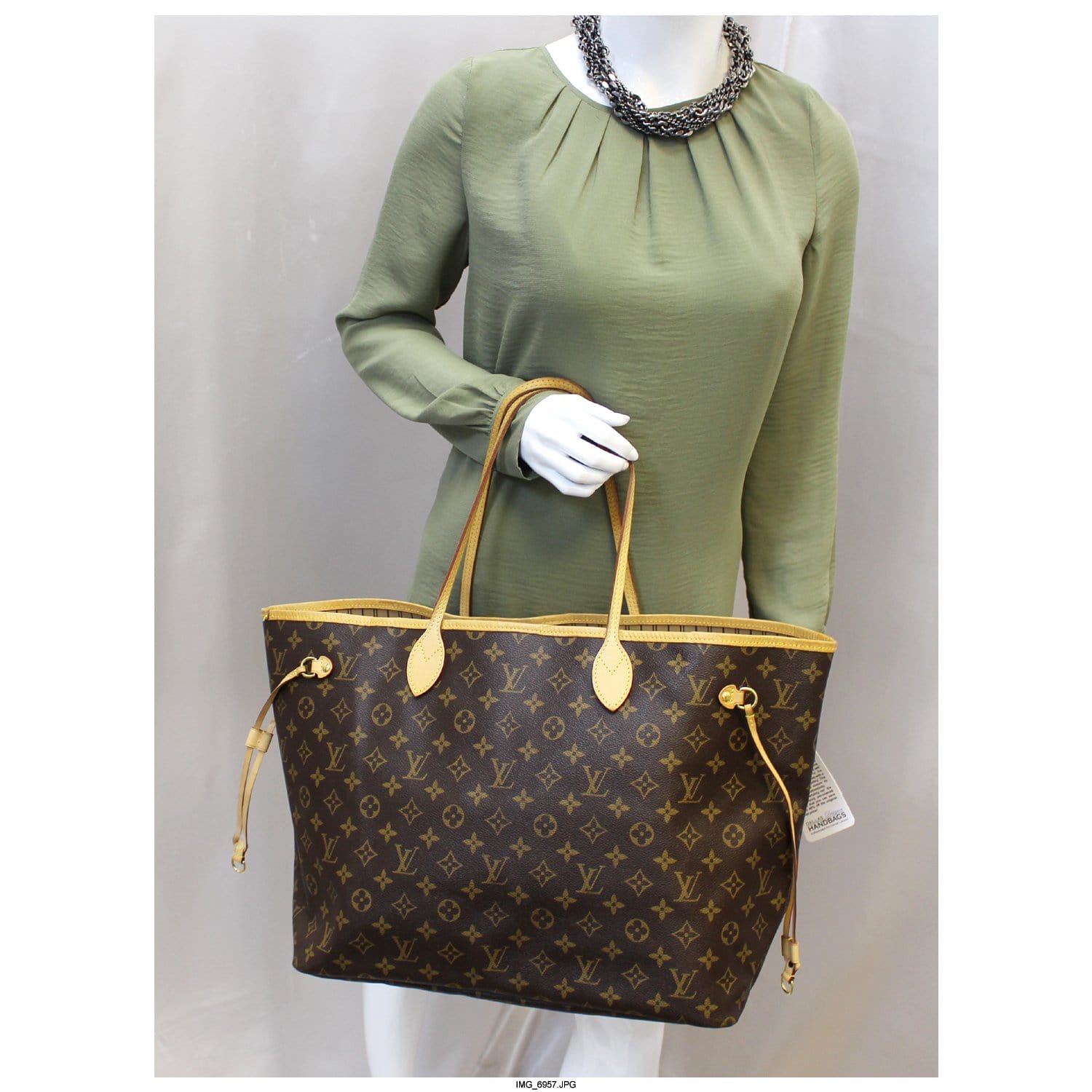 100% ORIGINAL PREOWNED LOUIS VUITTON Neverfull GM monogram with