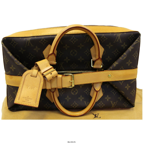 LOUIS VUITTON Cruiser 40 Monogram Canvas Boston Travel Bag-US