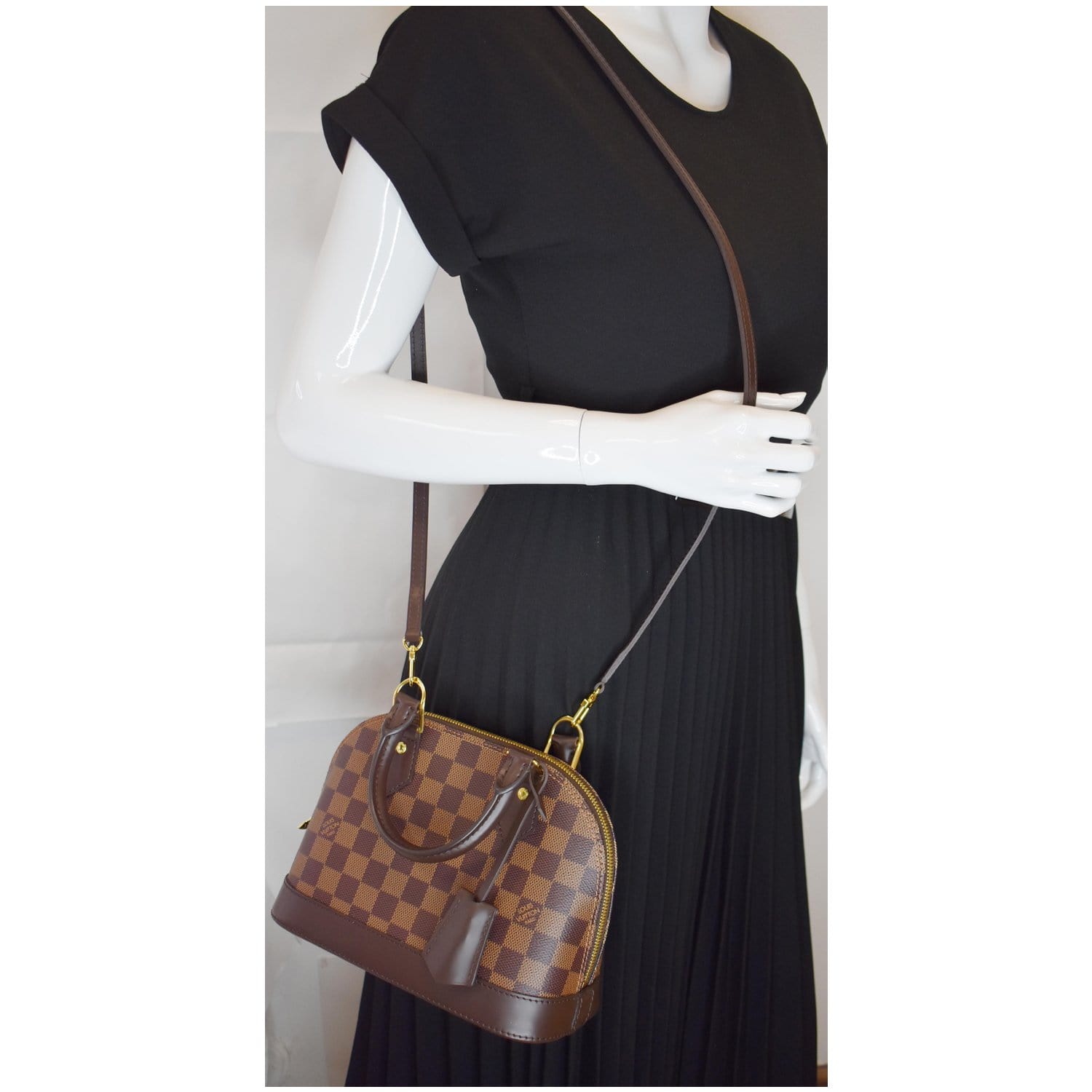 Louis Vuitton Quilted Alma BB Top-Handle Bag