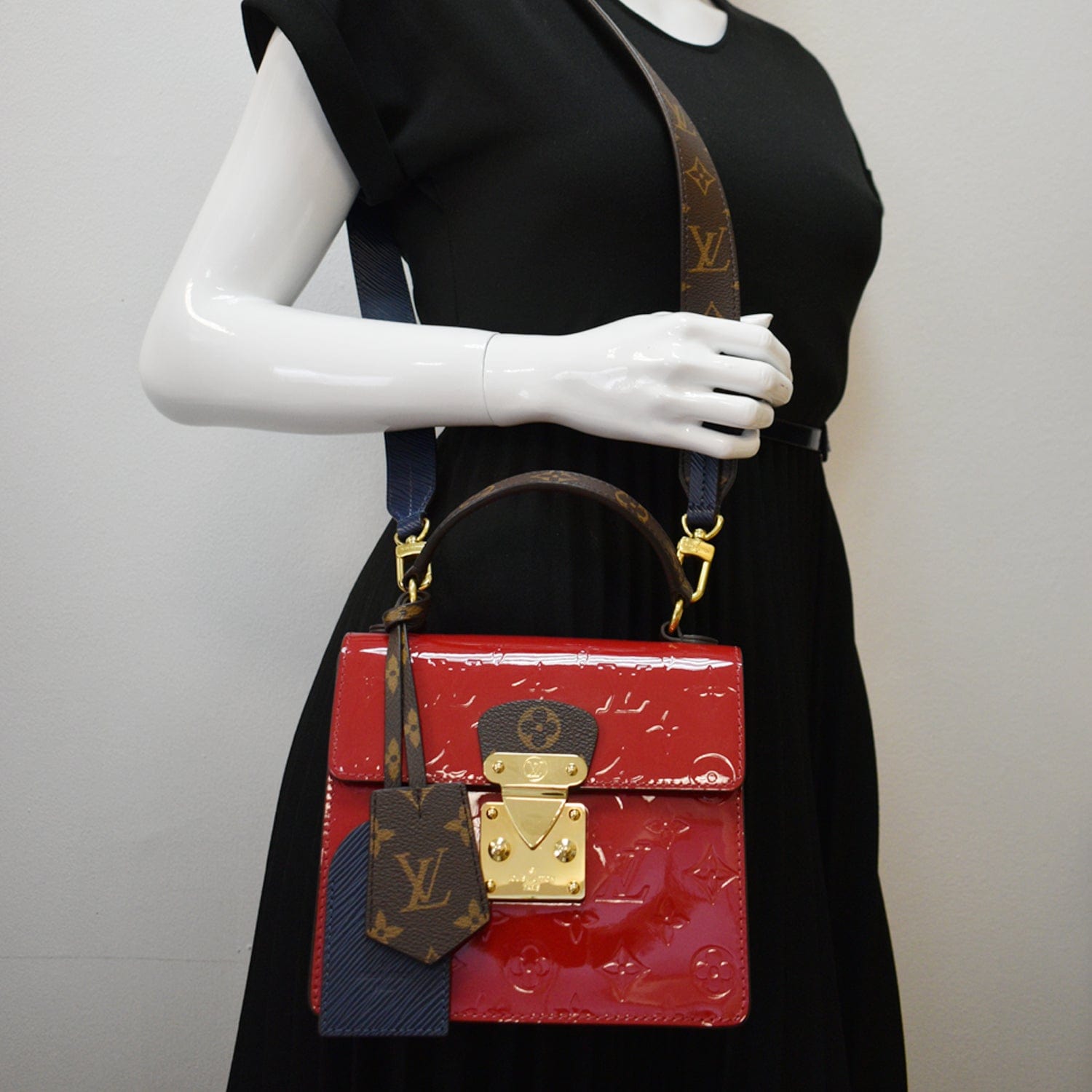Spring street leather handbag