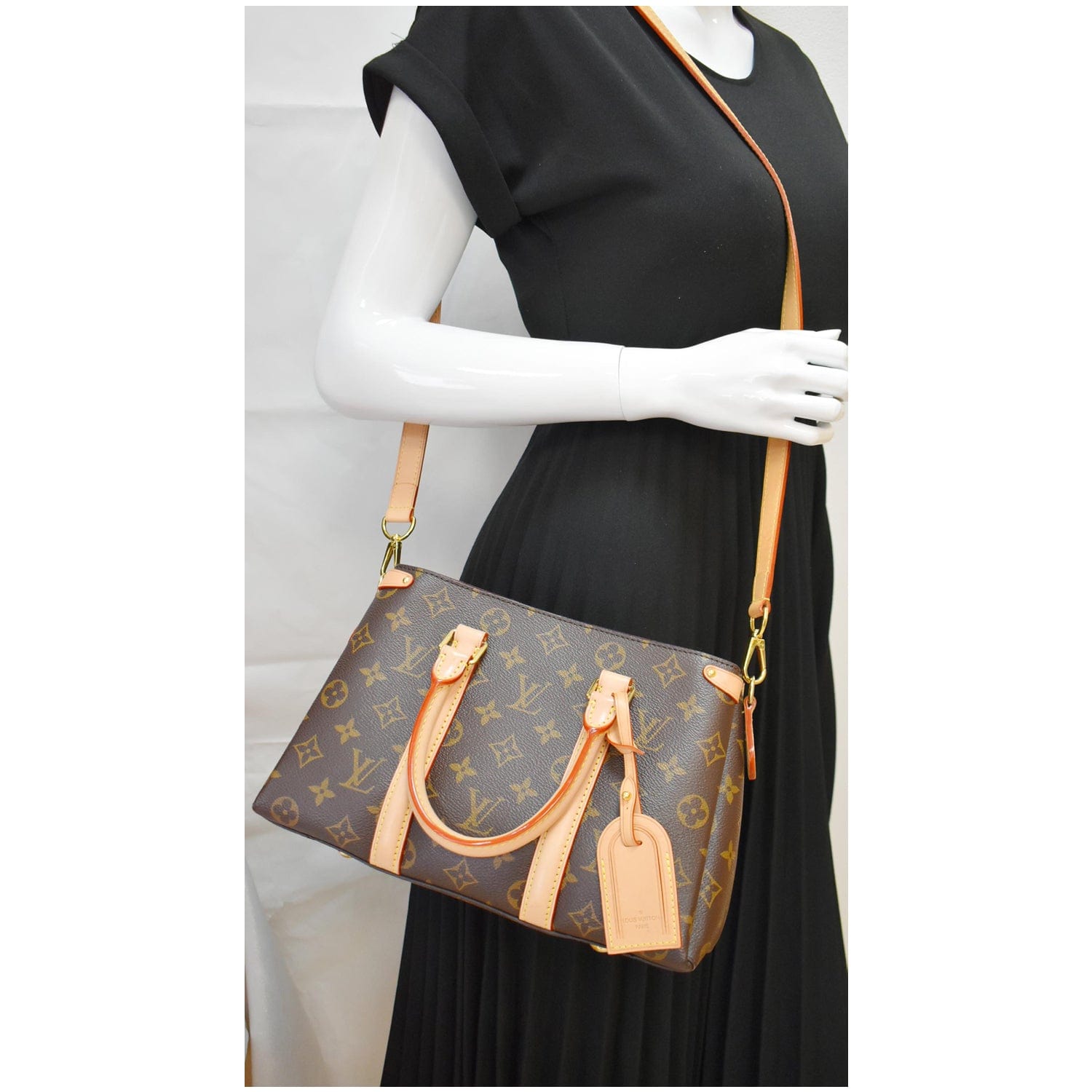Louis Vuitton LV Women Soufflot BB Bag-Brown - LULUX
