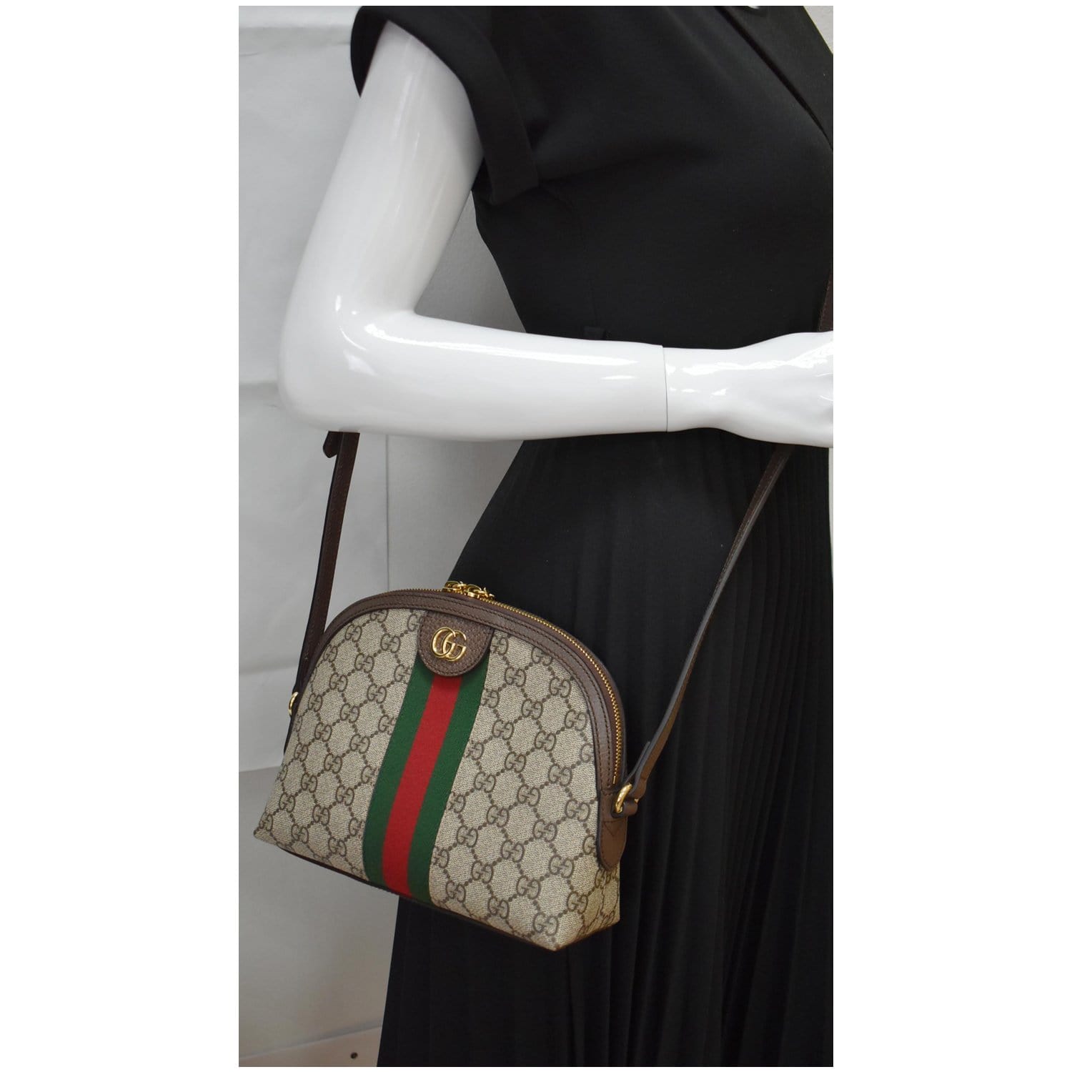 Gucci GG Supreme Small Ophidia Shoulder Bag