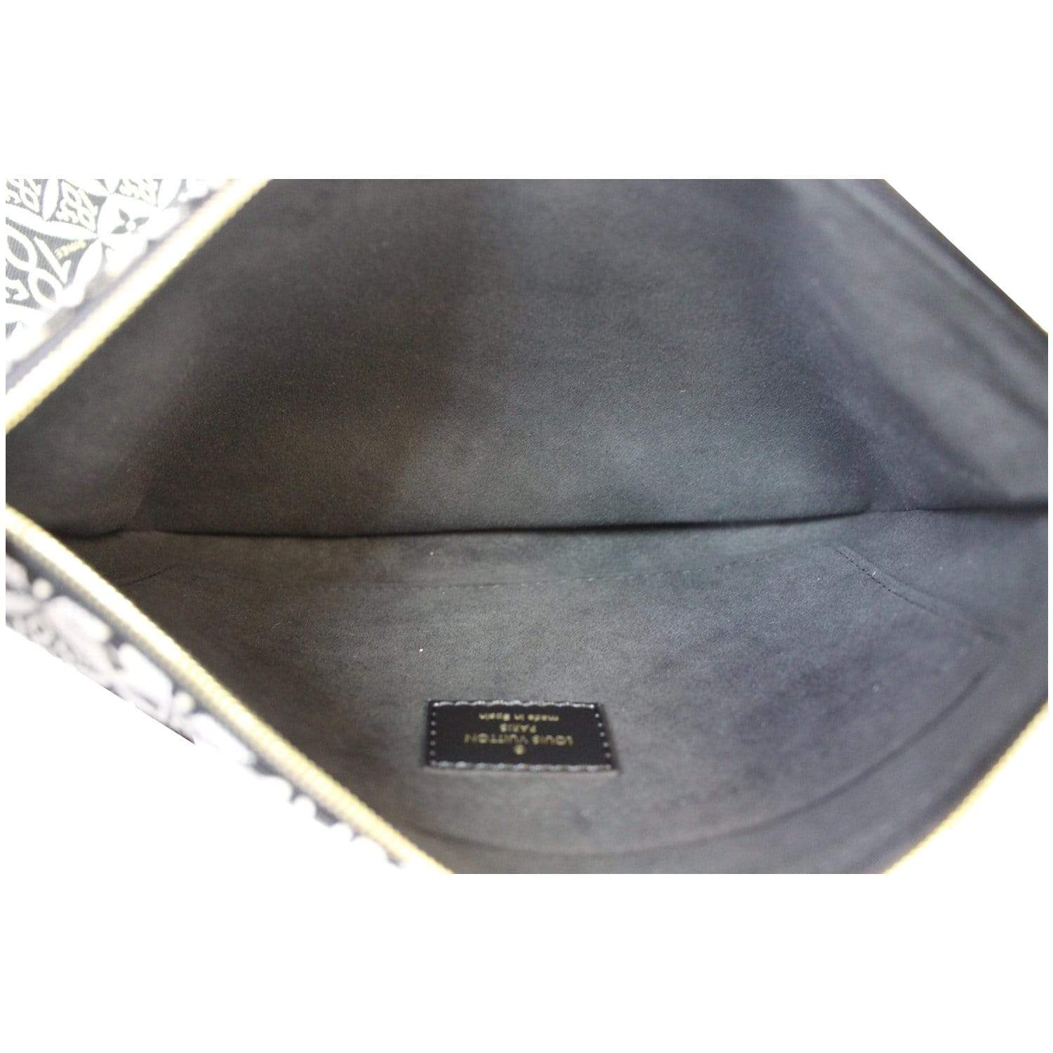 Louis Vuitton Black Jacquard Since 1854 Neverfull Pochette MM/GM - modaselle
