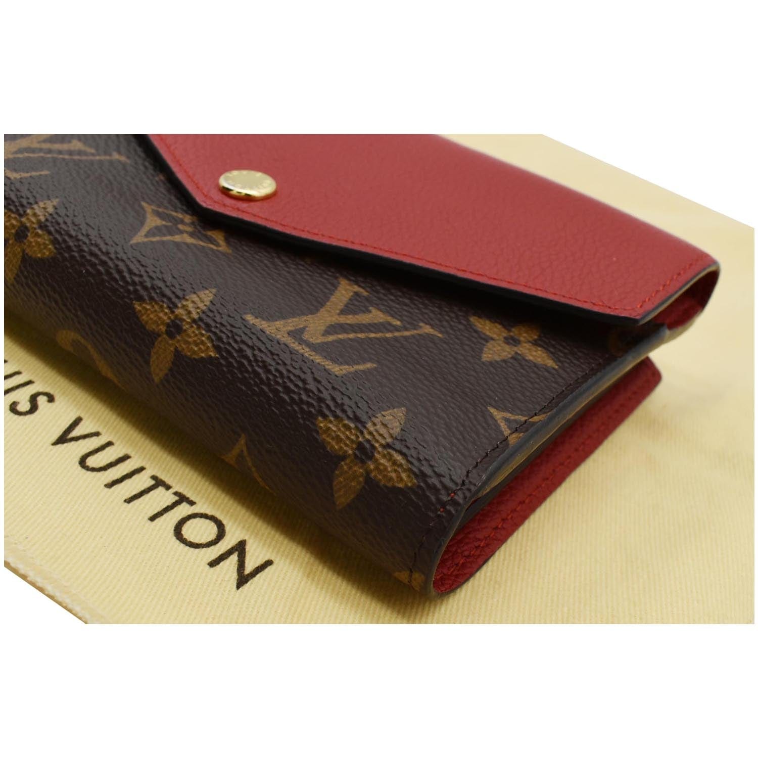 Louis Vuitton Compact Wallet Pallas Monogram (12 Card Slot) Cerise in  Coated Canvas/Leather with Gold-tone - US