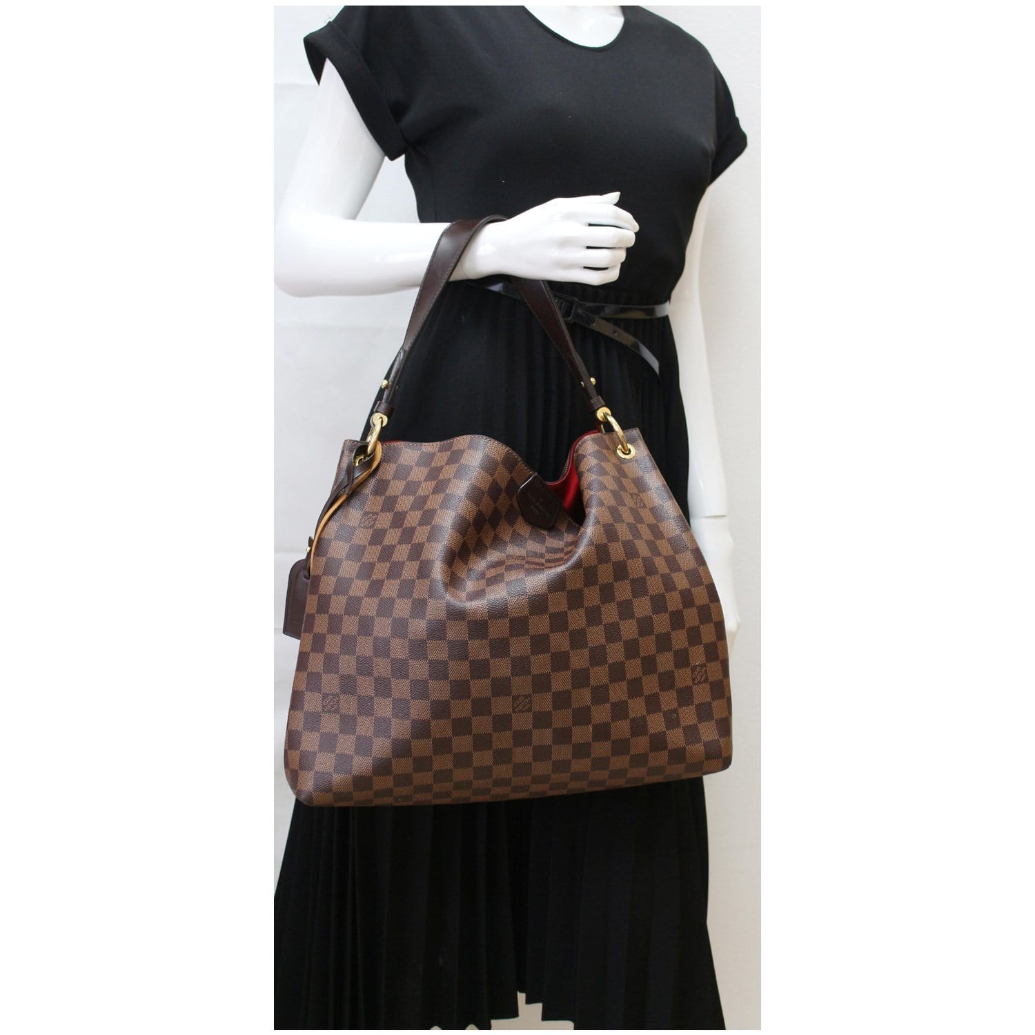 Louis Vuitton Graceful Bag Damier Ebene Canvas PM – Luxe Collective