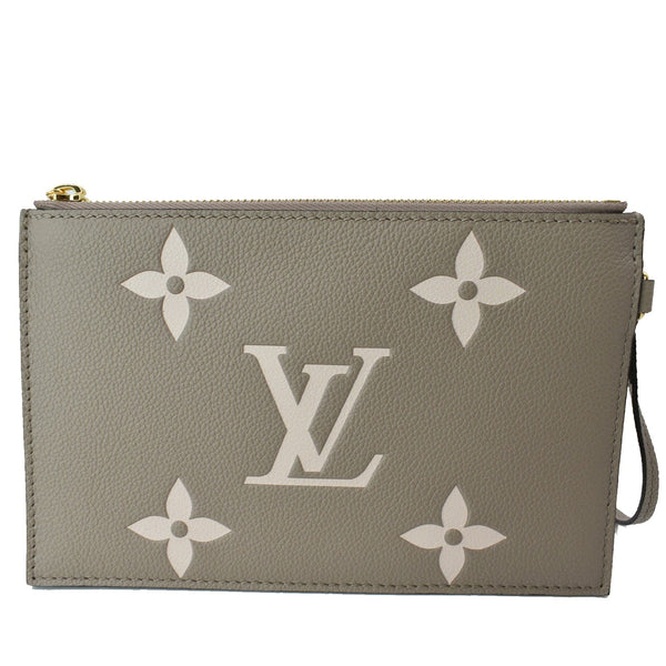 LOUIS VUITTON NeoNoe MM Bicolor Monogram Empreinte Shoulder Bag Cream