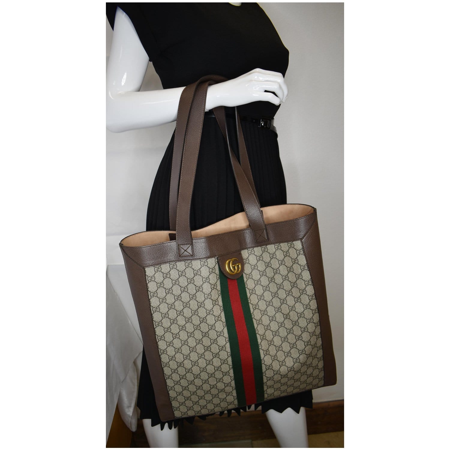 Ophidia GG large tote bag