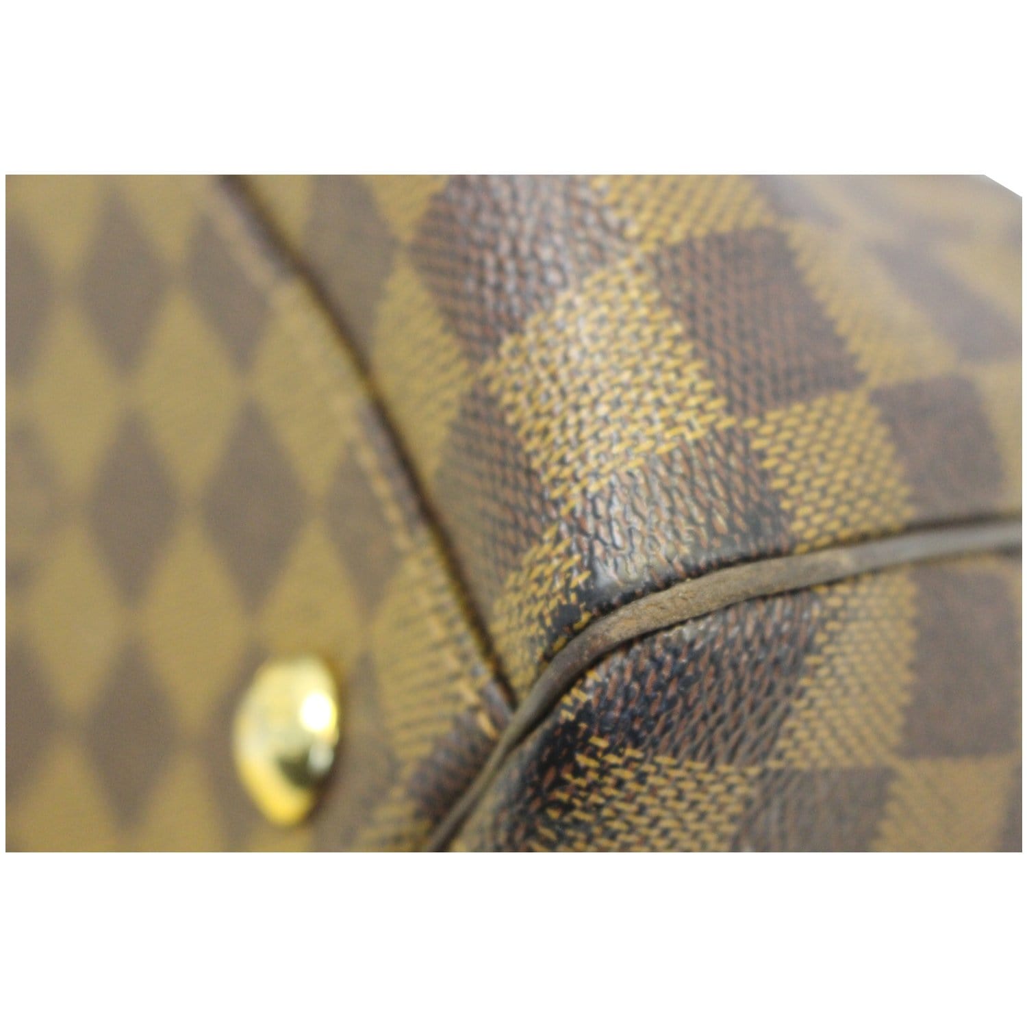 Louis Vuitton Trevi Handbag Damier PM Brown 221769205