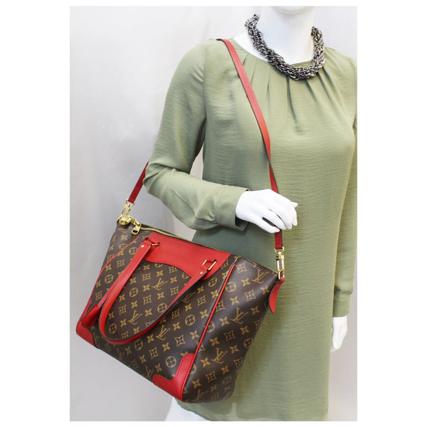 LOUIS VUITTON Estrela NM Monogram Canvas Shoulder Bag Cherry-US