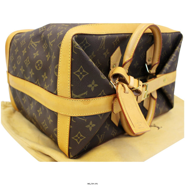 LOUIS VUITTON Cruiser 40 Monogram Canvas Boston Travel Bag-US