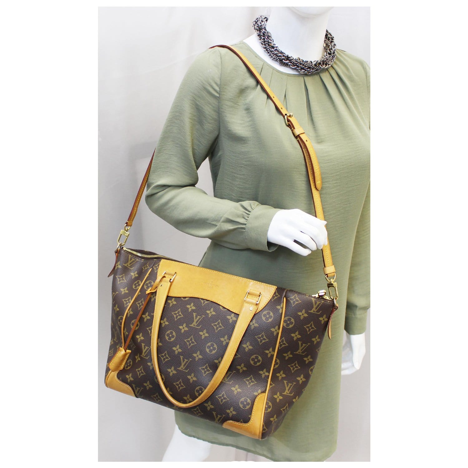 Louis Vuitton Estrela 2way shoulder Womens tote bag M51191 Cloth