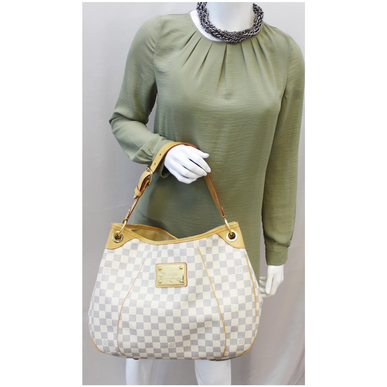 Louis - PM - Galliera - Damier - Vuitton - N55215 – dct - Рюкзак в стиле louis  vuitton - ep_vintage luxury Store - Azur - Shoulder - Bag
