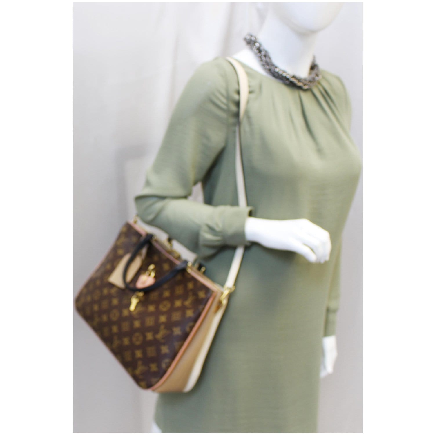 Louis Vuitton Monogram Millefeuille - Brown Handle Bags, Handbags -  LOU758579