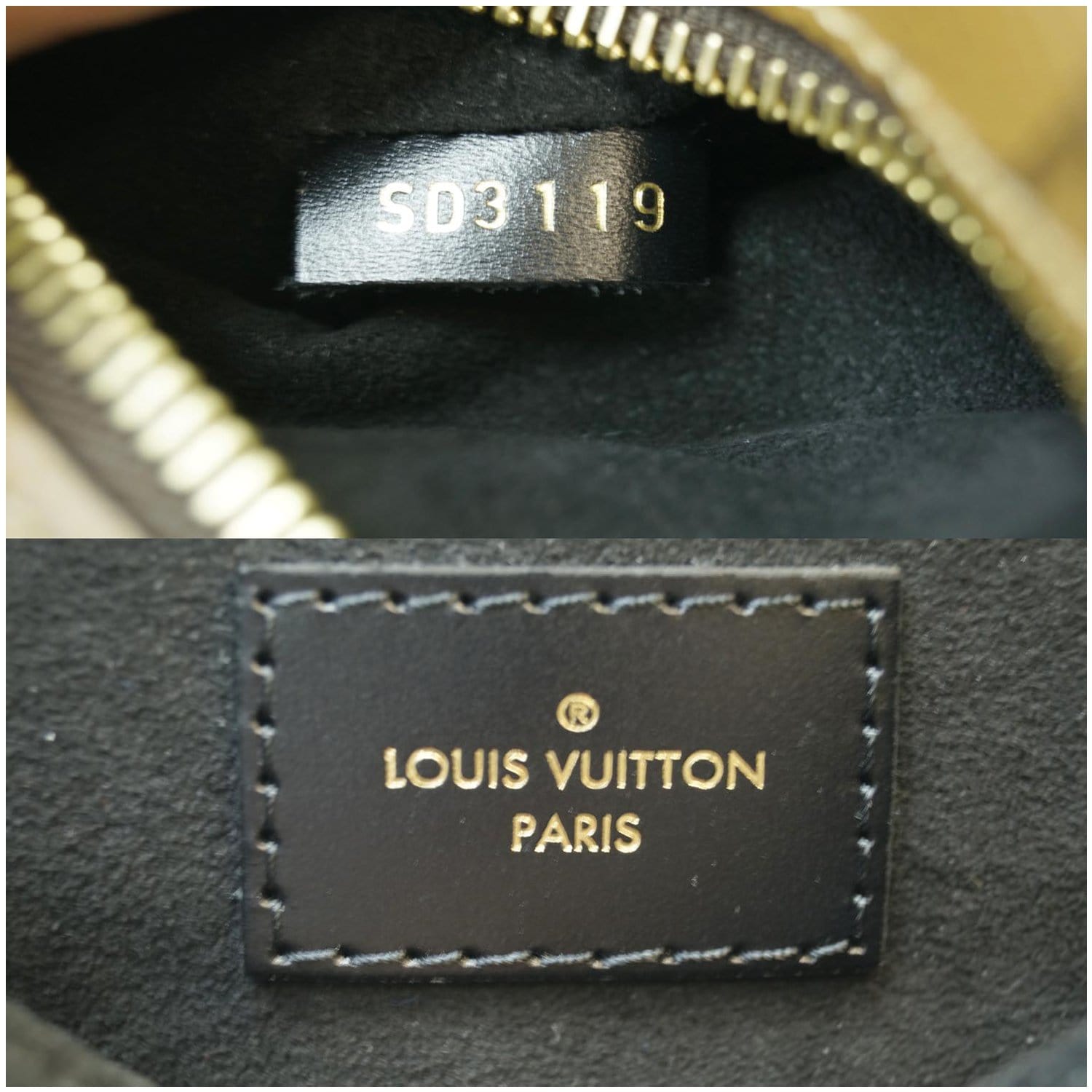 Louis Vuitton Brown Monogram Reverse Coated Canvas Pochette Métis