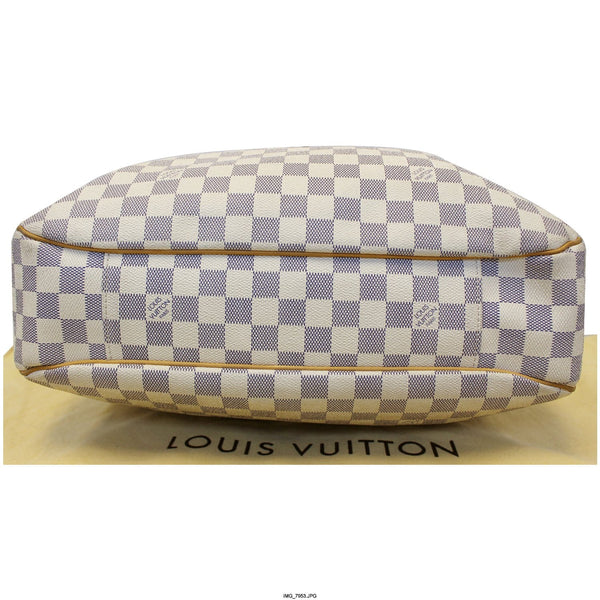 LOUIS VUITTON Evora MM Damier Azur Tote Shoulder Bag-US