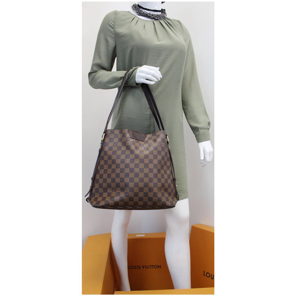 Louis Vuitton Cabas Rivington Damier Ebene Handbag