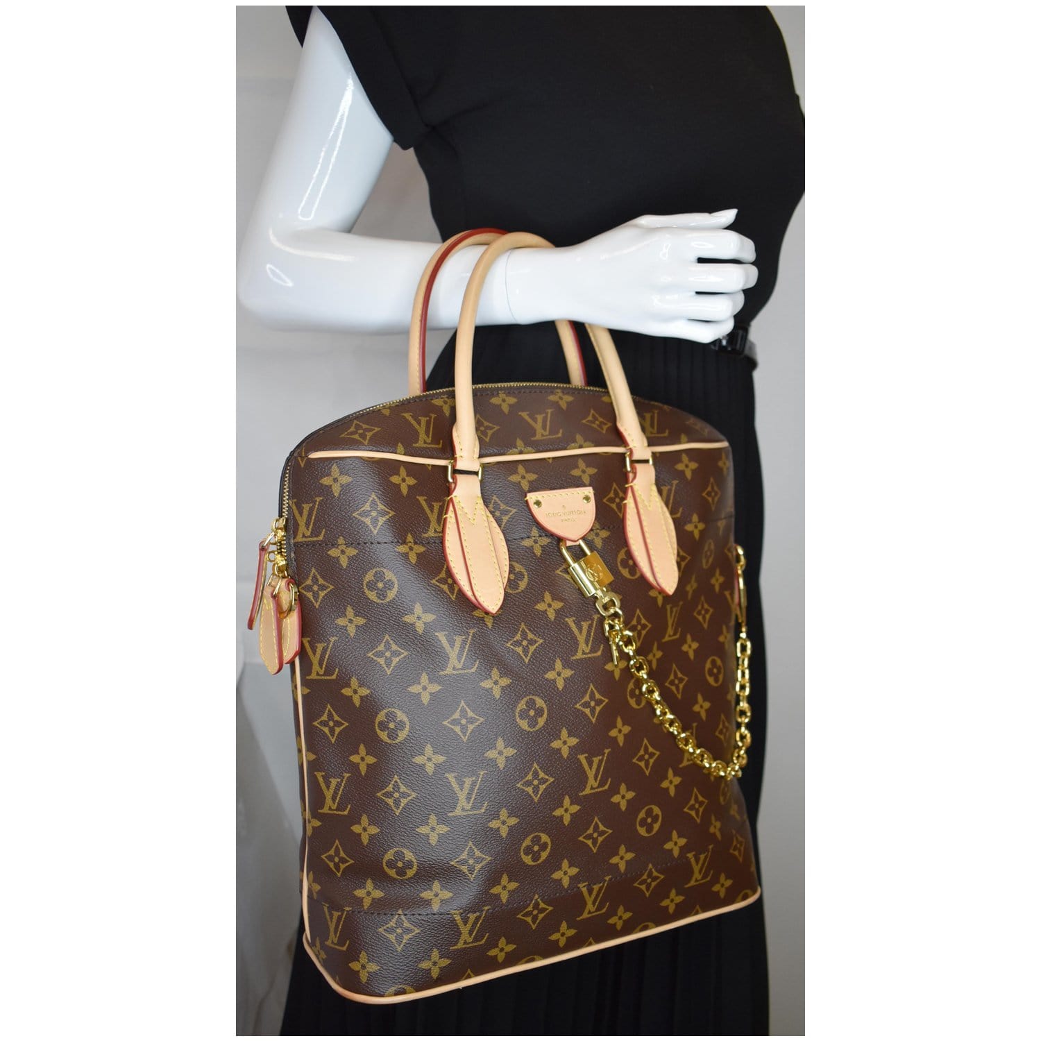 Louis Vuitton Raspail Mm Shopper Tote 871228 Brown Monogram Canvas Shoulder  Bag, Louis Vuitton