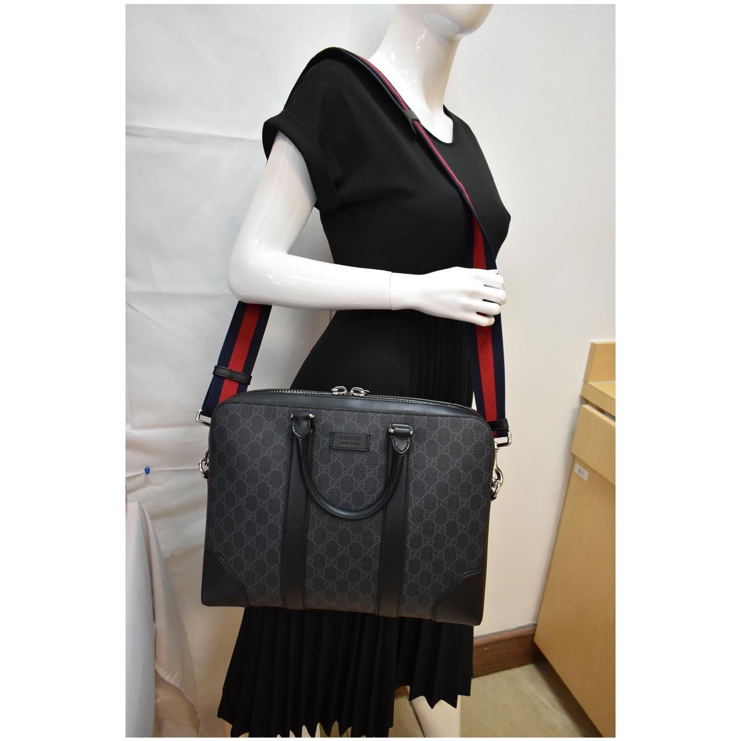Laptop bags & briefcases Gucci - GG supreme briefcase - 406384KHN7N9772