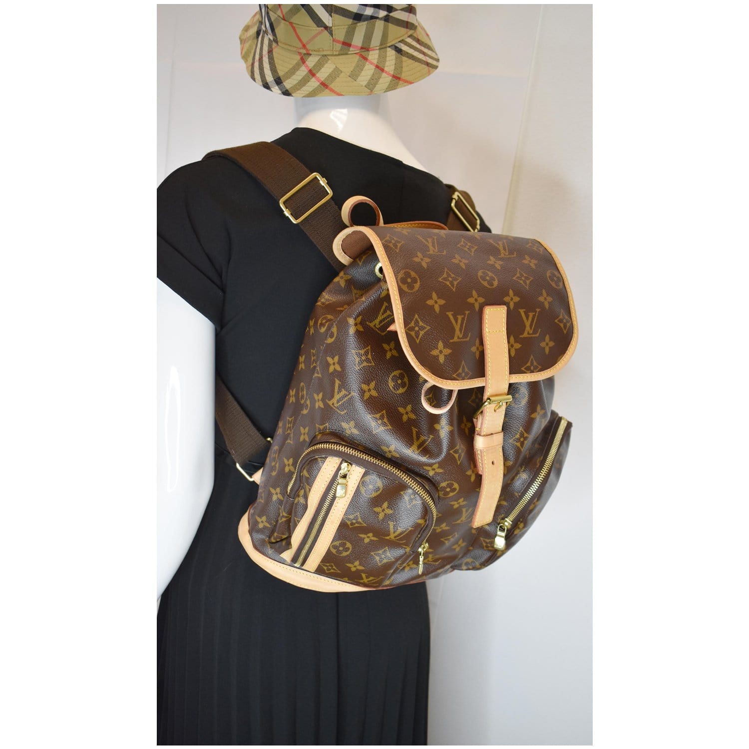 Louis Vuitton Sac A Dos Bosphore Backpack Monogram Canvas in 2023