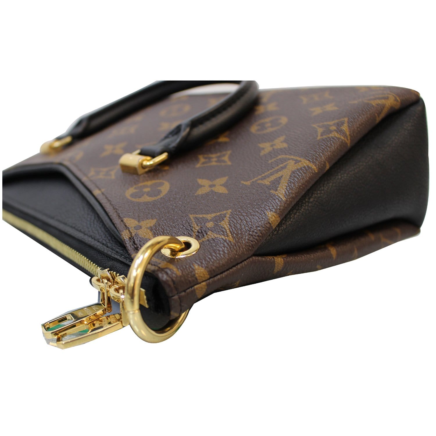Pallas leather crossbody bag Louis Vuitton Brown in Leather - 33693585