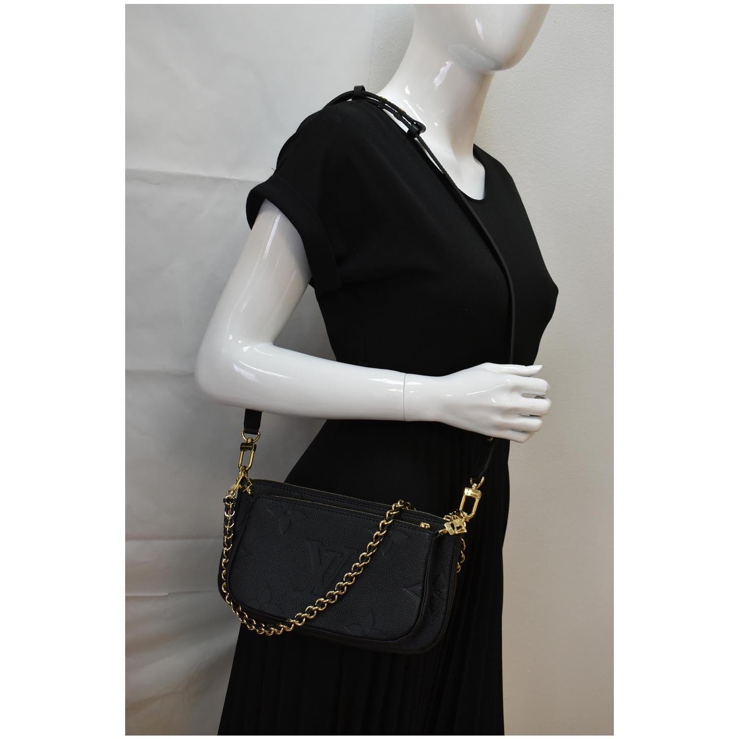 Louis Vuitton, Bags, Louis Vuitton Multi Pochette Empreinte Leather  Accessories Bag