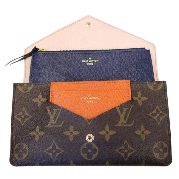 LOUIS VUITTON Jeanne Monogram Canvas Wallet Rose Ballerine-US