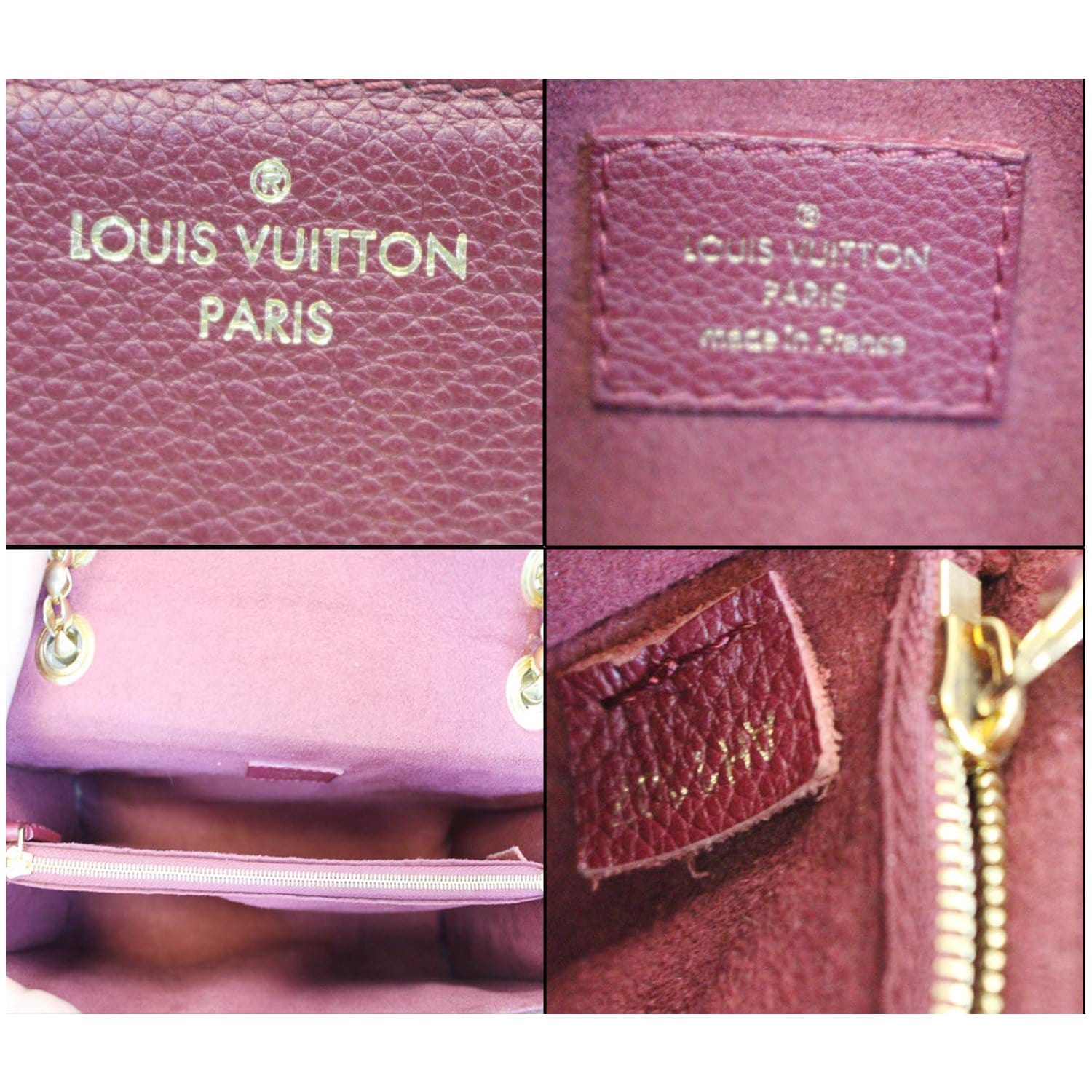 Victoire leather handbag Louis Vuitton Brown in Leather - 36490981