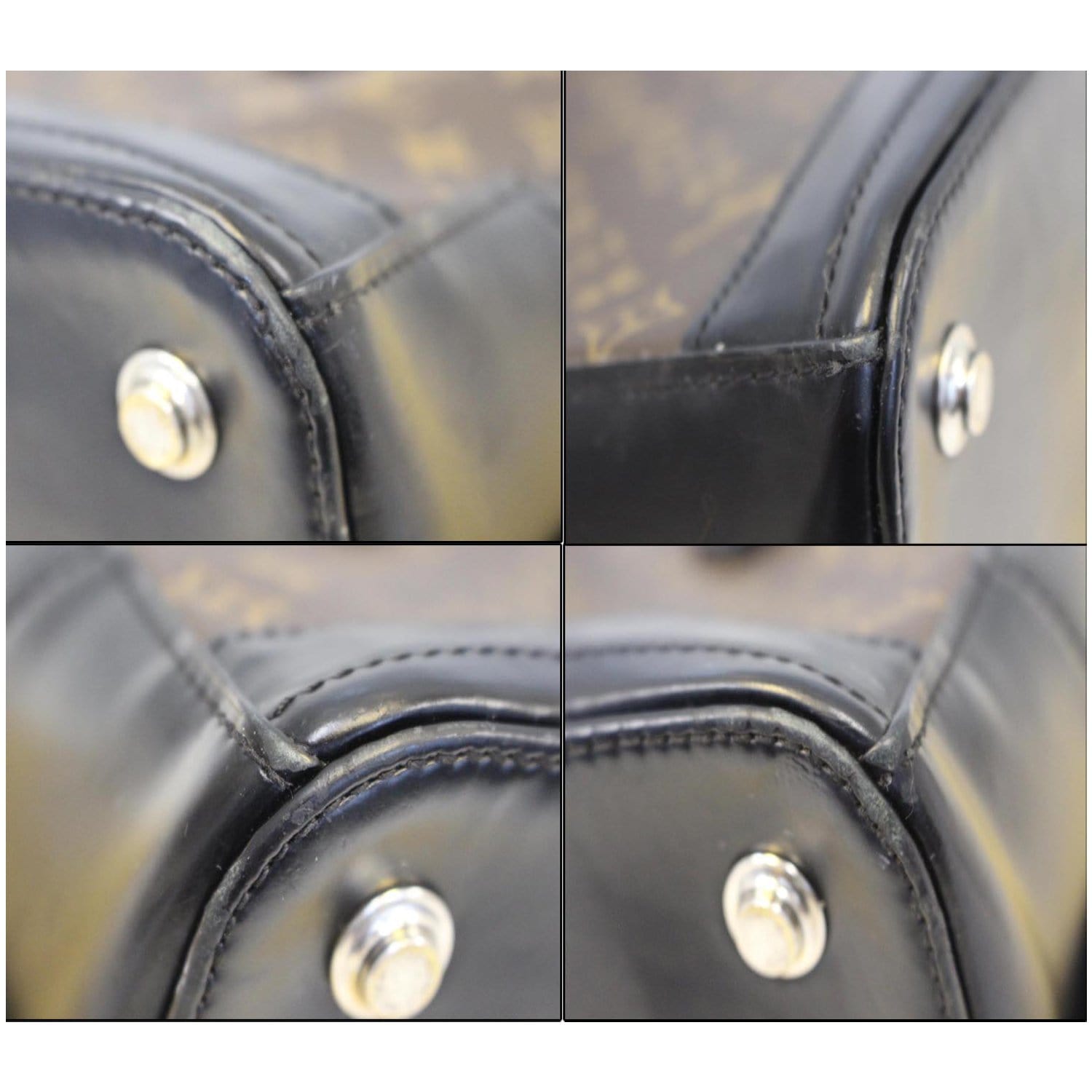 Dora cloth handbag Louis Vuitton Black in Cloth - 31821895